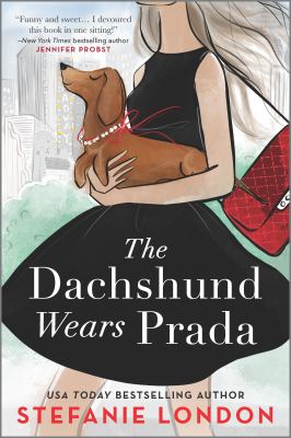The dachshund wears Prada /