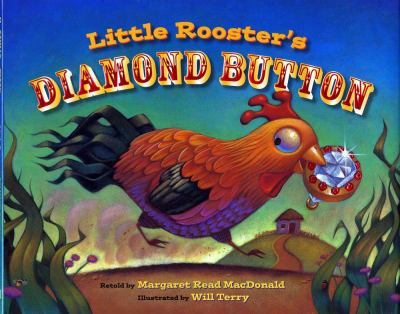 Little Rooster's diamond button /