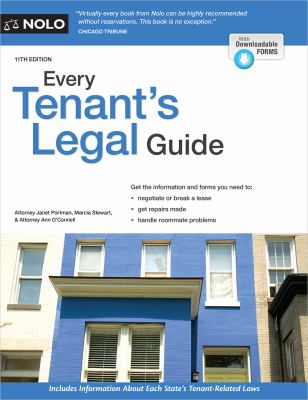 Every tenant's legal guide / Attorney Ann O'Connell, Attorney Janet Portman.