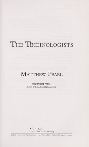 The technologists [large type] /