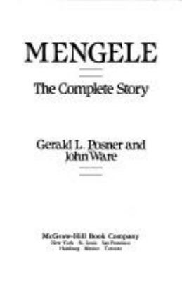 Mengele : the complete story /