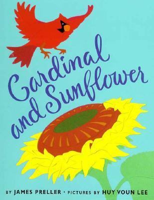 Cardinal and sunflower /