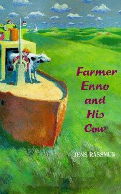 Farmer Enno and his cow /