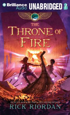 The throne of fire [compact disc, unabridged] /