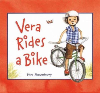 Vera rides a bike /