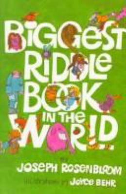 Biggest riddle book in the world /