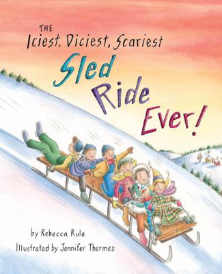 The iciest, diciest, scariest sled ride ever! /