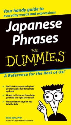 Japanese phrases for dummies /