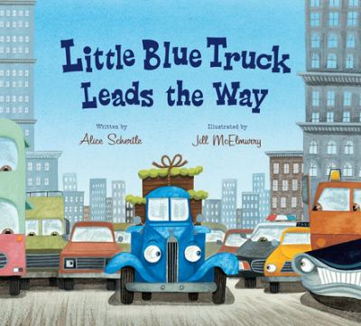 brd Little Blue Truck leads the way /