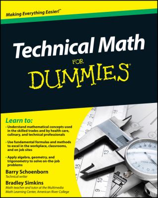 Technical math for dummies /