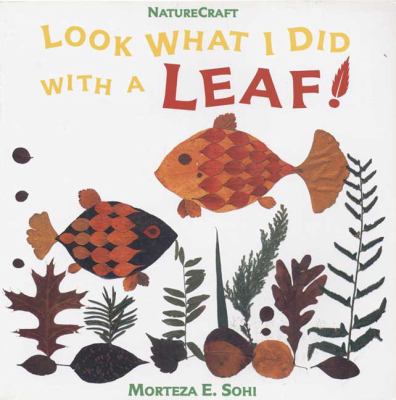 Look what I did with a leaf! /