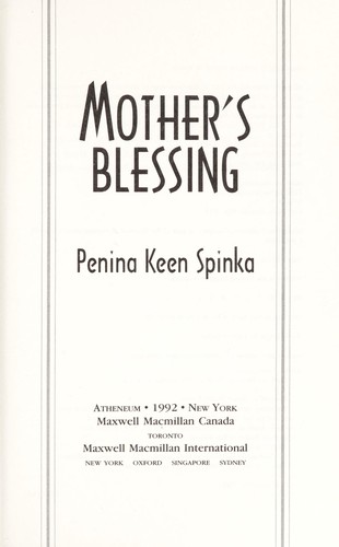 Mother's blessing /