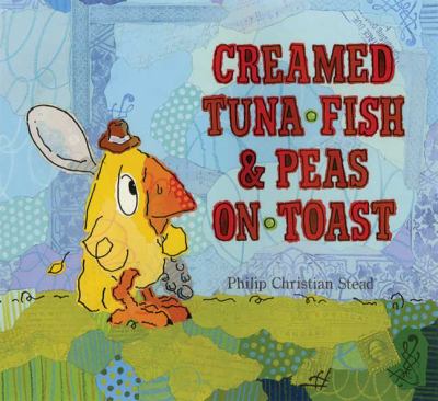 Creamed tuna fish and peas on toast /