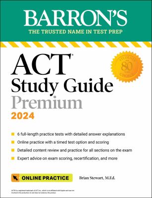 ACT study guide premium 2024 /