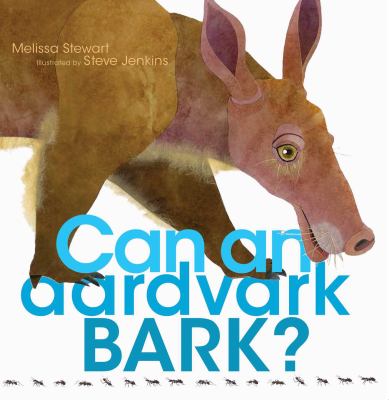 Can an aardvark bark? /
