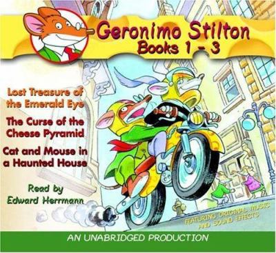 Geronimo Stilton. Books 1-3 [compact disc, unabridged].
