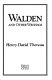 Walden and other writings /