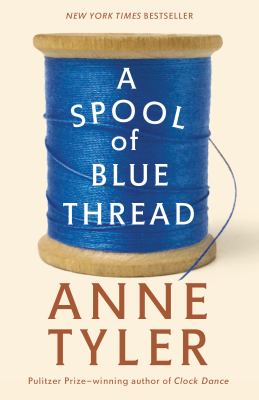 A spool of blue thread /