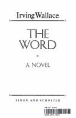 The word; a novel.