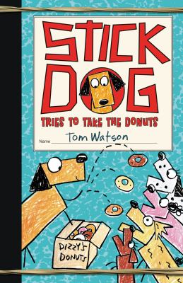 Stick Dog tries to take the donuts /