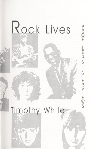 Rock lives : profiles & interviews /
