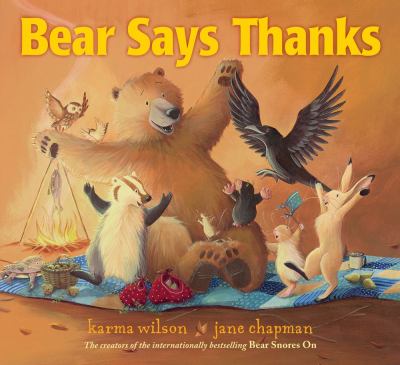 Bear says thanks /