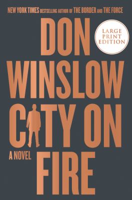 City on fire [large type] : a novel /