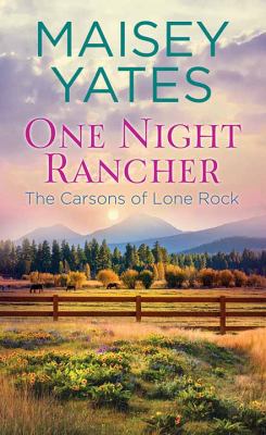 One night rancher [large type] /